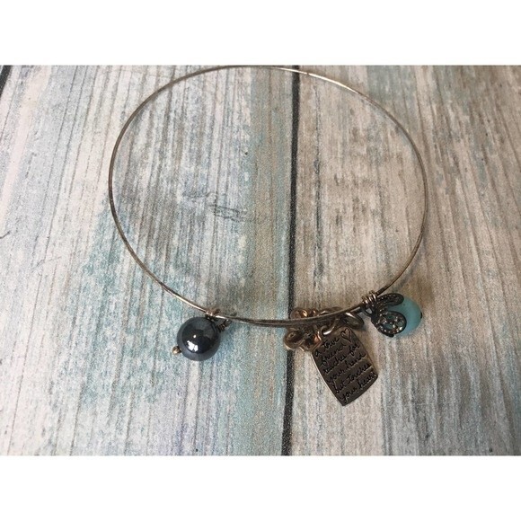 925 Silver Bracelet with Charms. - Picture 1 of 1